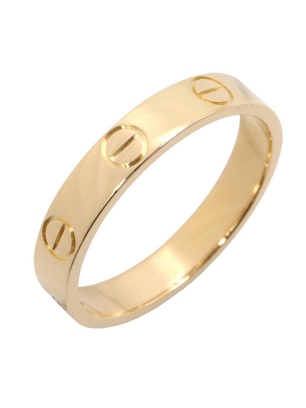 Cartier Mini Love Ring 18Kyg Yellow #313885C13B